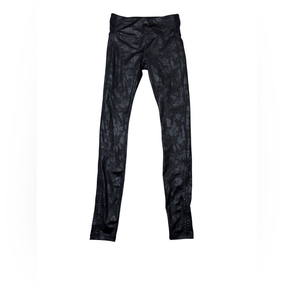🖤 Athleta Stirrup Leggings Black‎ Size Small Sleek Stretch Studio Fit 🖤